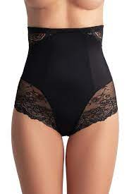 PANTIES - Microfiber  and Lace High Waist panties