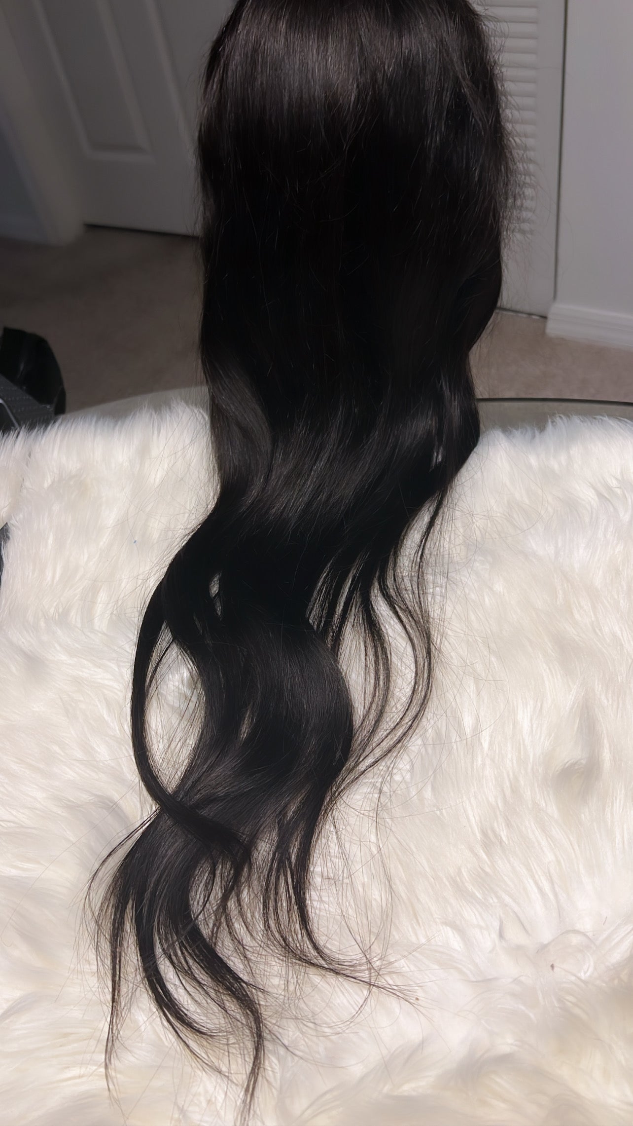 Hairs lace  front wig  - Straight 22" inch 13x4 180% density wig